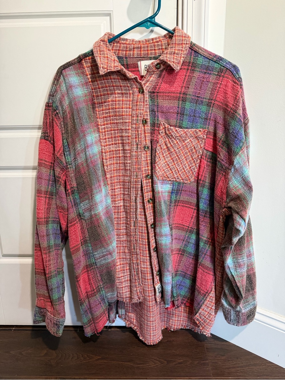 BDG Urban Outfitters Vintage-Inspired Plaid Flannel Shirt
